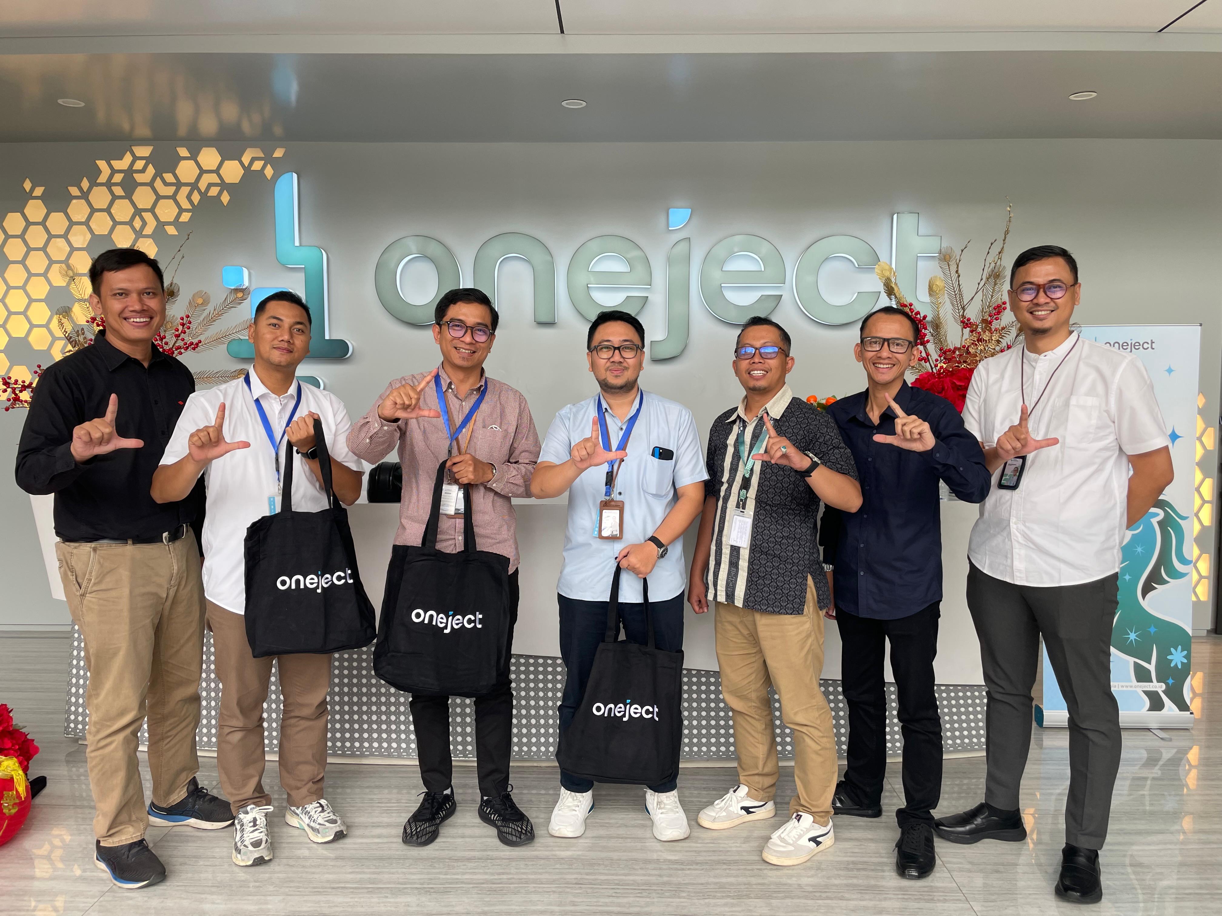 PT Lapan Alpha Kirana Kunjungi PT Oneject Indonesia untuk Perkuat Kerjasama dengan Principal